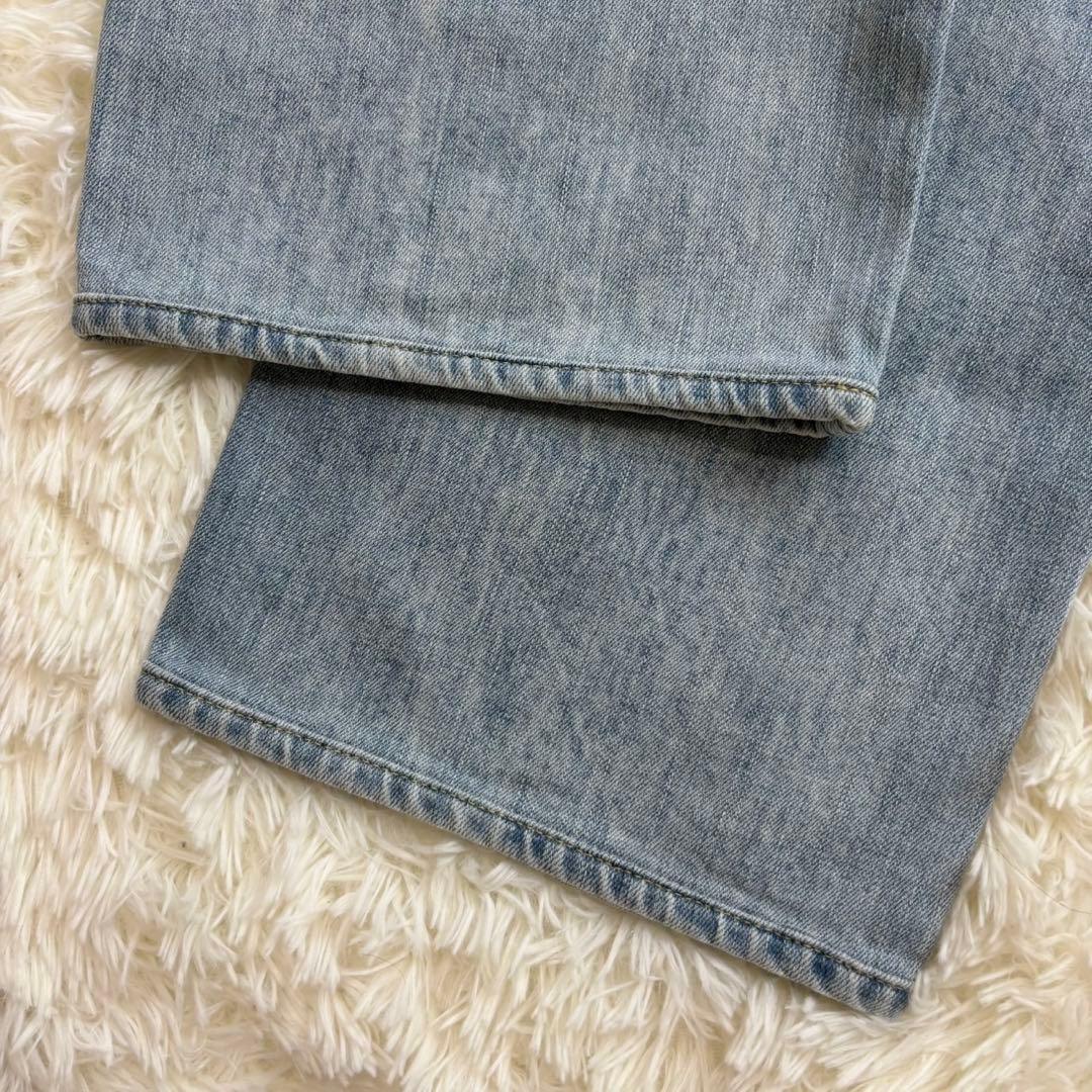 大人気 YANUK ヤヌーク JOAN ルーズストレートデニム ストレッチ