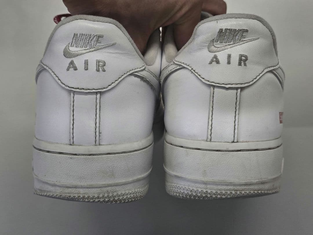 Nike Air Force 1 Supreme ホワイト　26cm