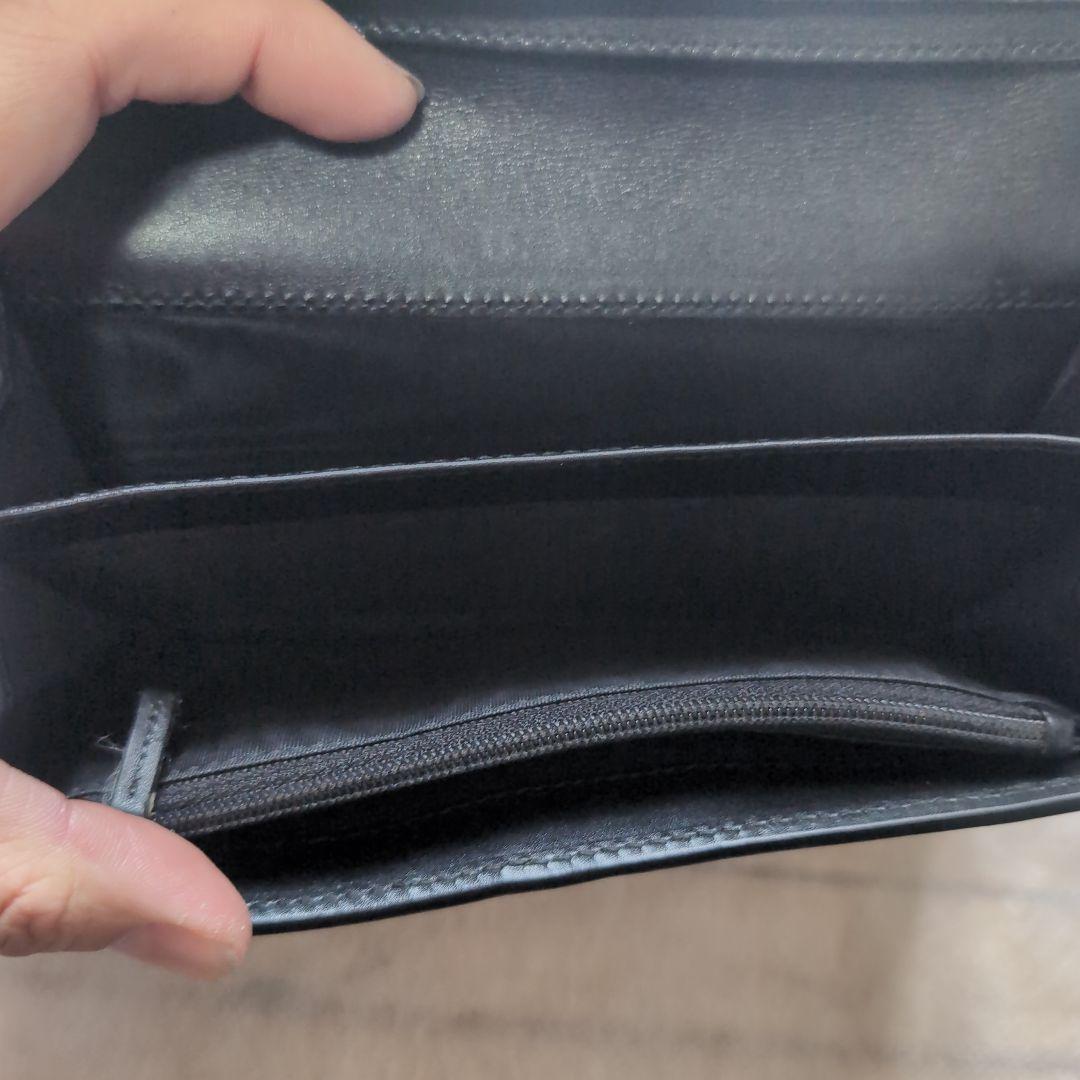 Gucci ブラック GGパターン 長財布