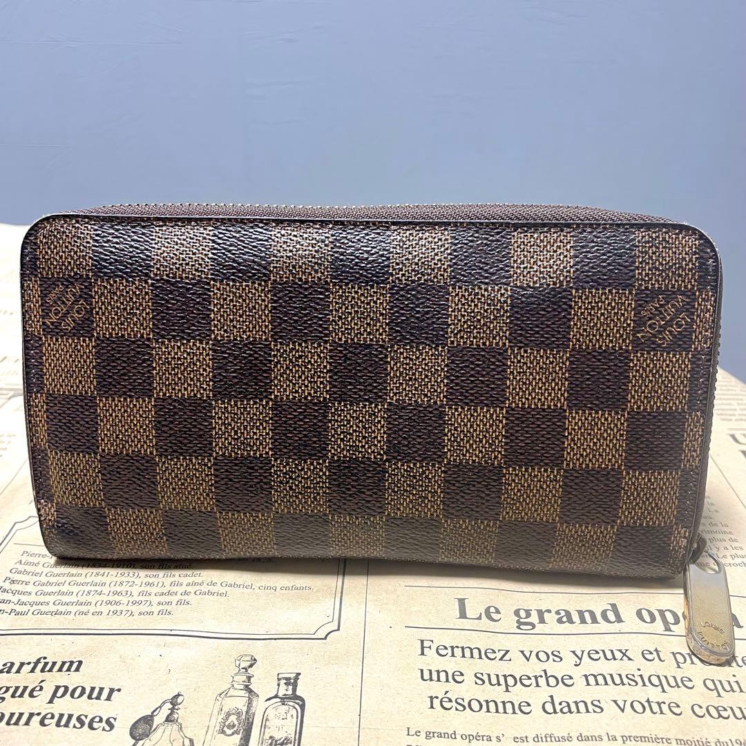 ルイヴィトン ジッピーウォレット ダミエ 長財布 財布 ラウンドファスナー