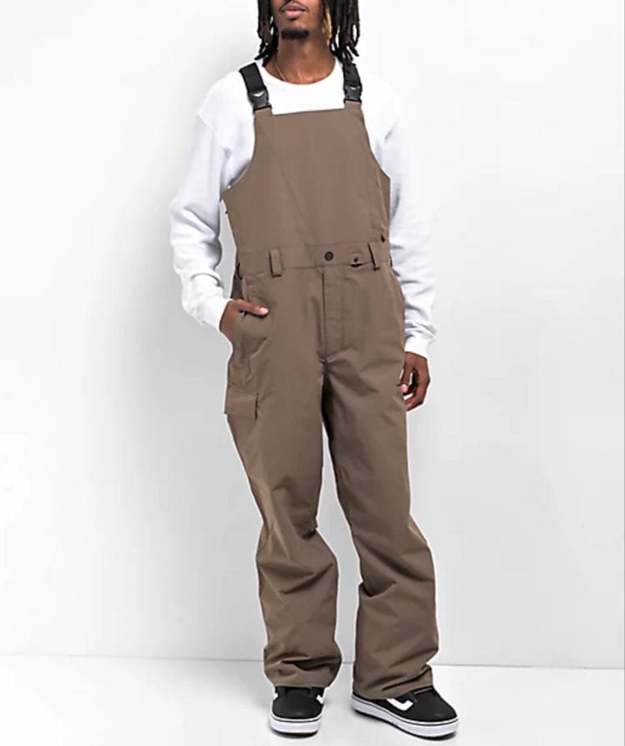 VOLCOM V.Co Sparta Bib Overall - Teak ビブ