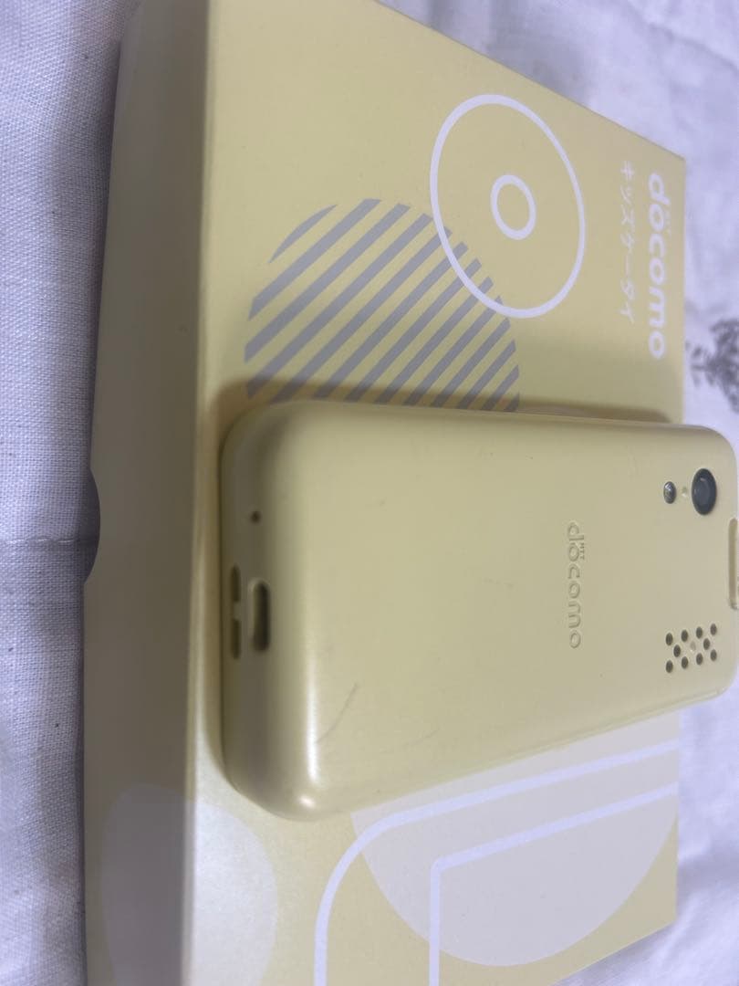 docomo キッズ携帯 KY-41C イエロー 箱・説明書あり 動作確認済み