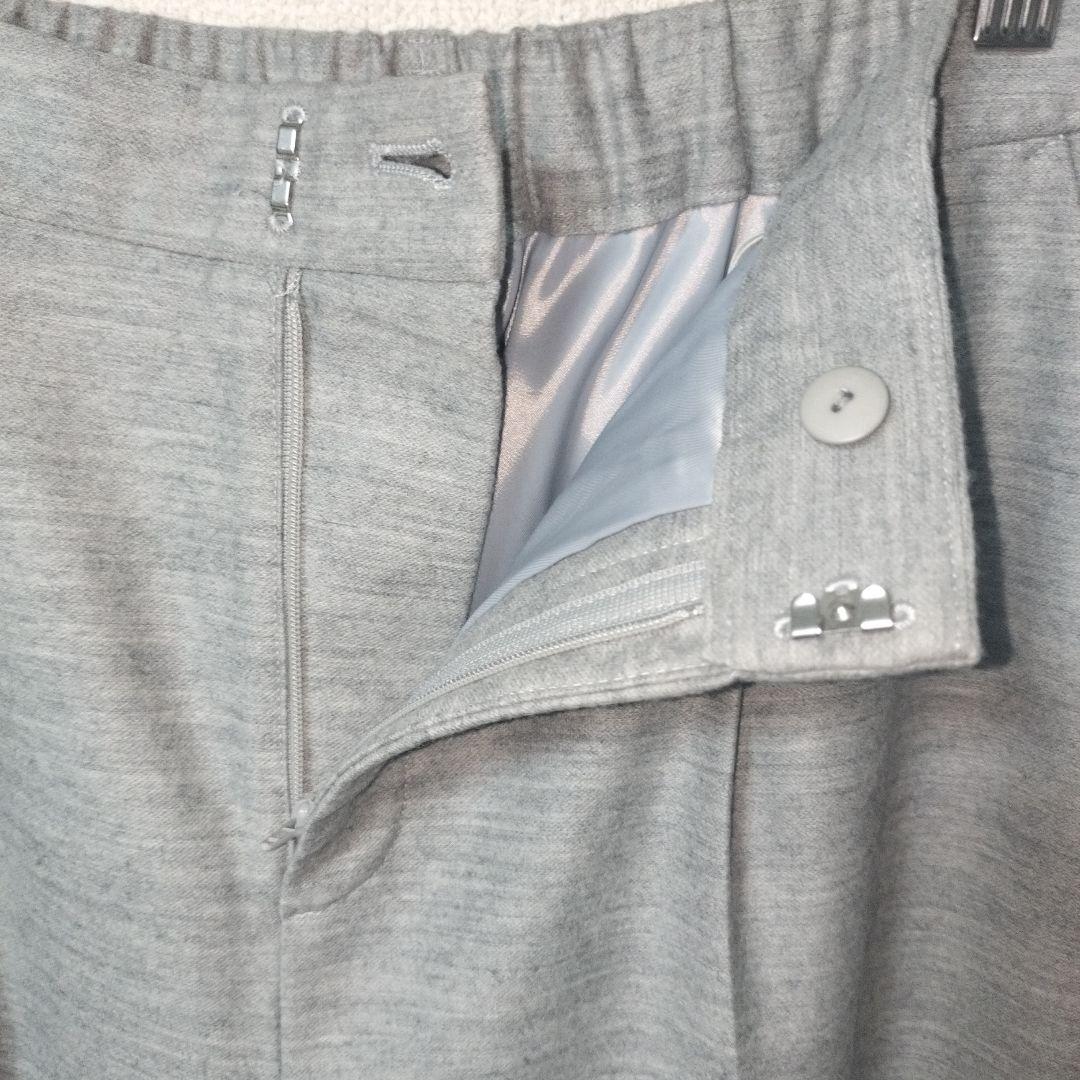 美品✨️大きいサイズ✨️INDIVI ノーカラー スーツ セットアップ