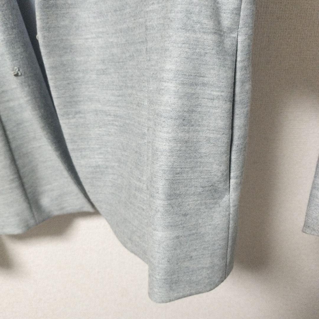 美品✨️大きいサイズ✨️INDIVI ノーカラー スーツ セットアップ