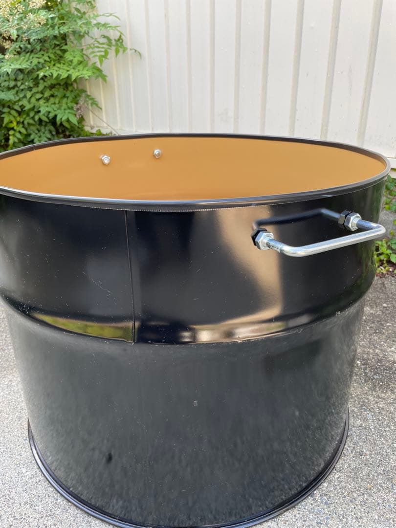 ☺︎にこちゃん☺︎ ドラム缶 半切り プランター