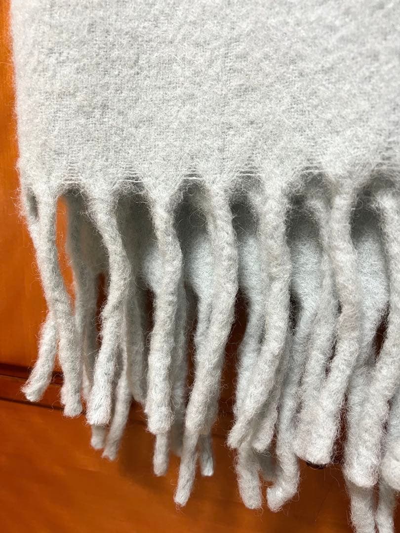 と*か様 ASAUCE MELER ウール　アルパカ　フリンジ　ストール