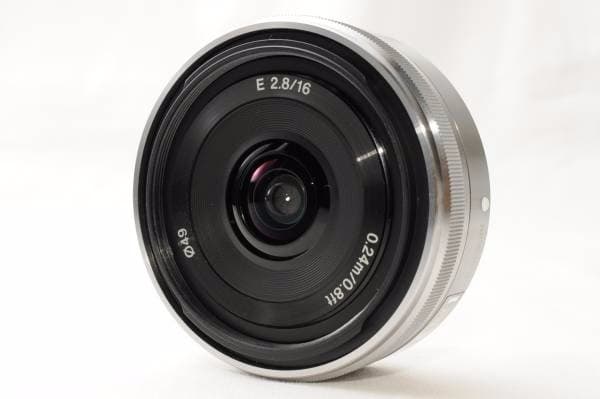 SONY パンケーキレンズ 単焦点 E 16mm F2.8