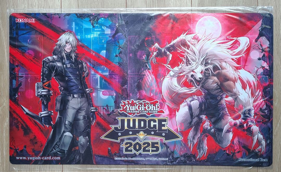 遊戯王 公式 プレイマット K9 ルプス JUDGE 2025 未開封 EU版