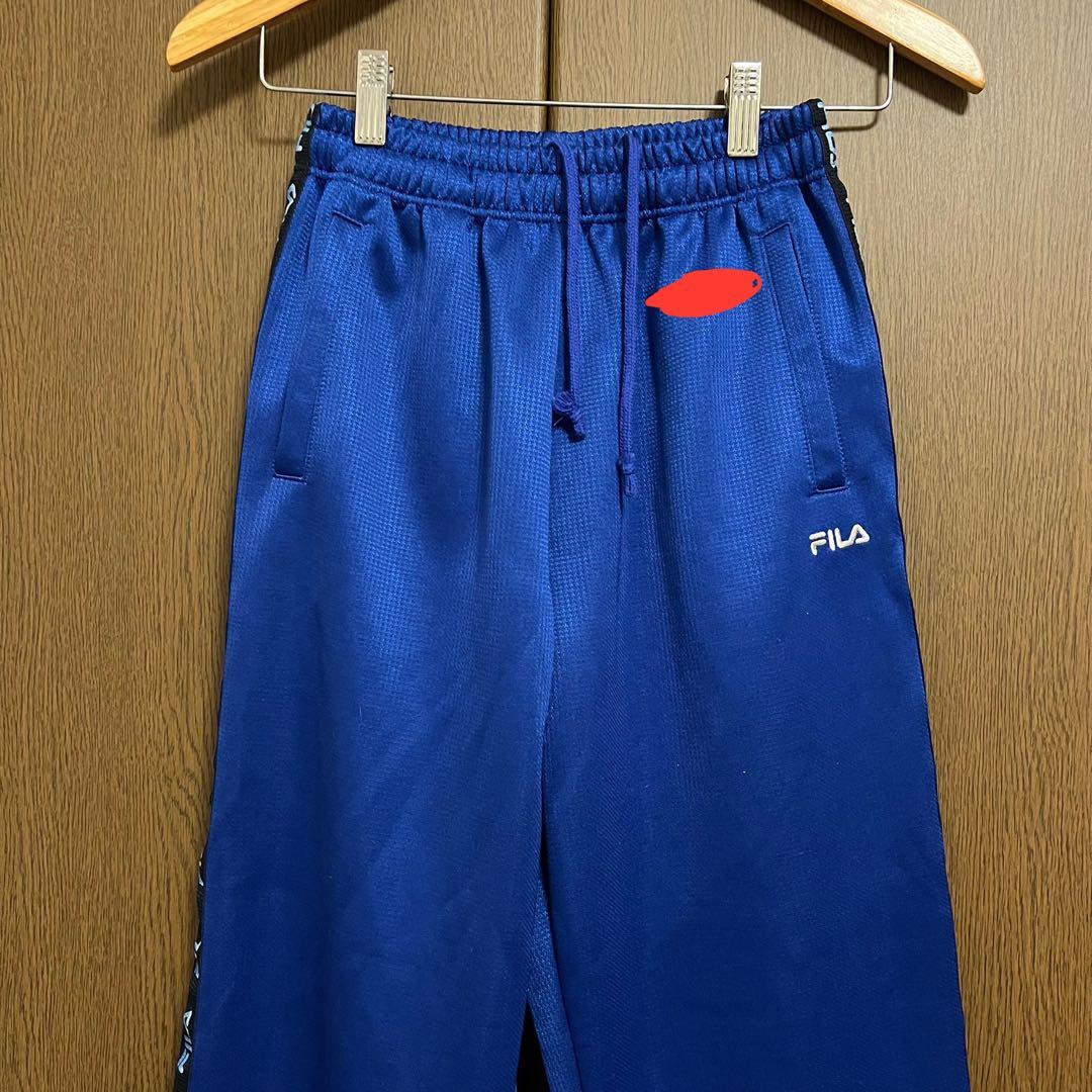 FILA フィラ　体操服　ジャージ　トレーニングウェア　上下４点セット　ブルー