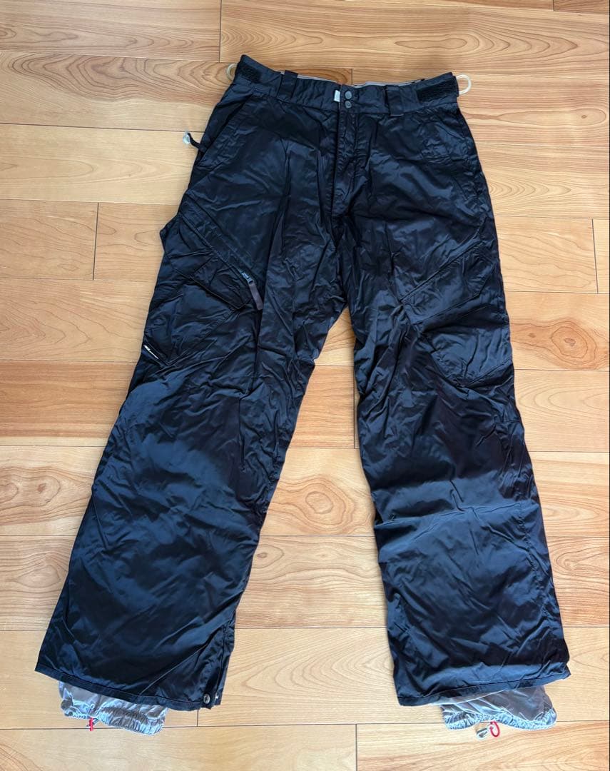 K2 スノーボードウェア 上下セット　黒