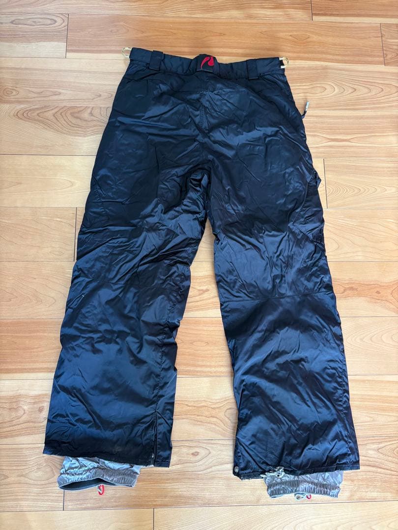 K2 スノーボードウェア 上下セット　黒