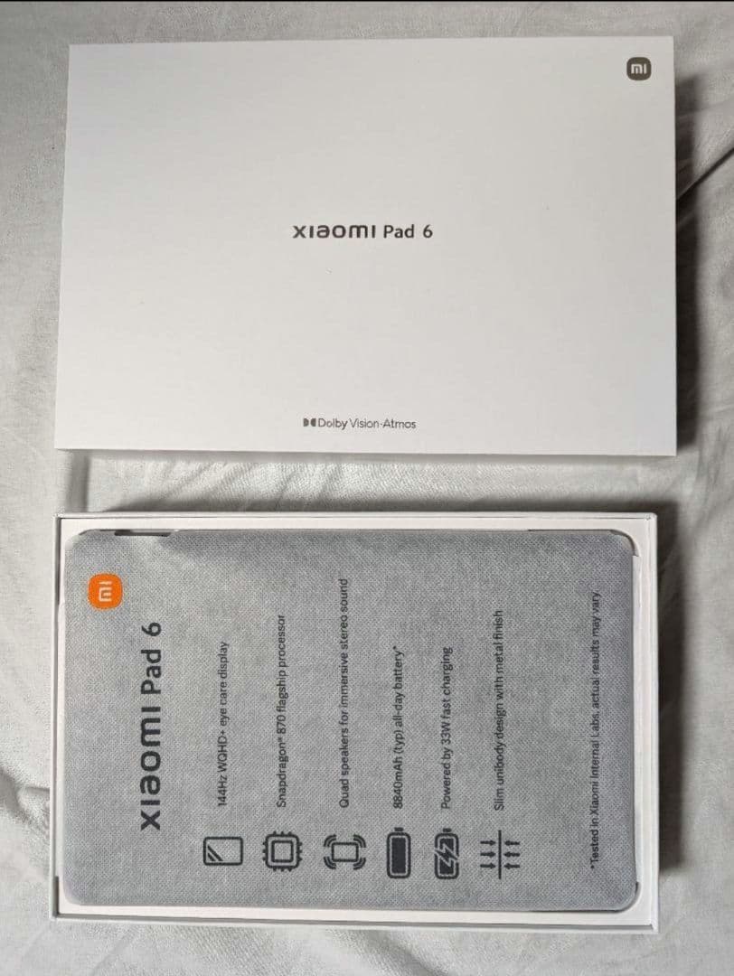 国内版 xiaomi pad 6 6GB/128GB グラビティグレー