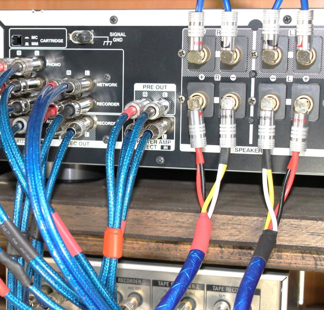 2200αゾノトーンZONOTONE 1.5mスピーカーケーブル　2本1セット