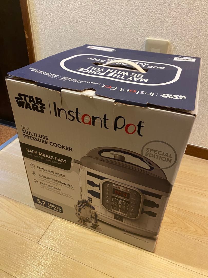 インスタントポット 電気圧力鍋 スターウォーズ限定モデルR2D2