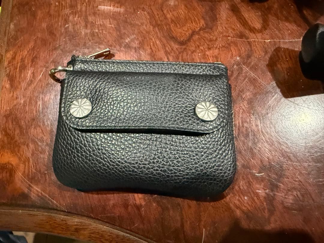 Zipper Compact Wallet BLACK 財布　未使用