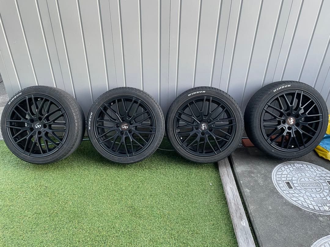 専用【送料込み】タイヤホイール4本セット　GIGAMOT pcd112