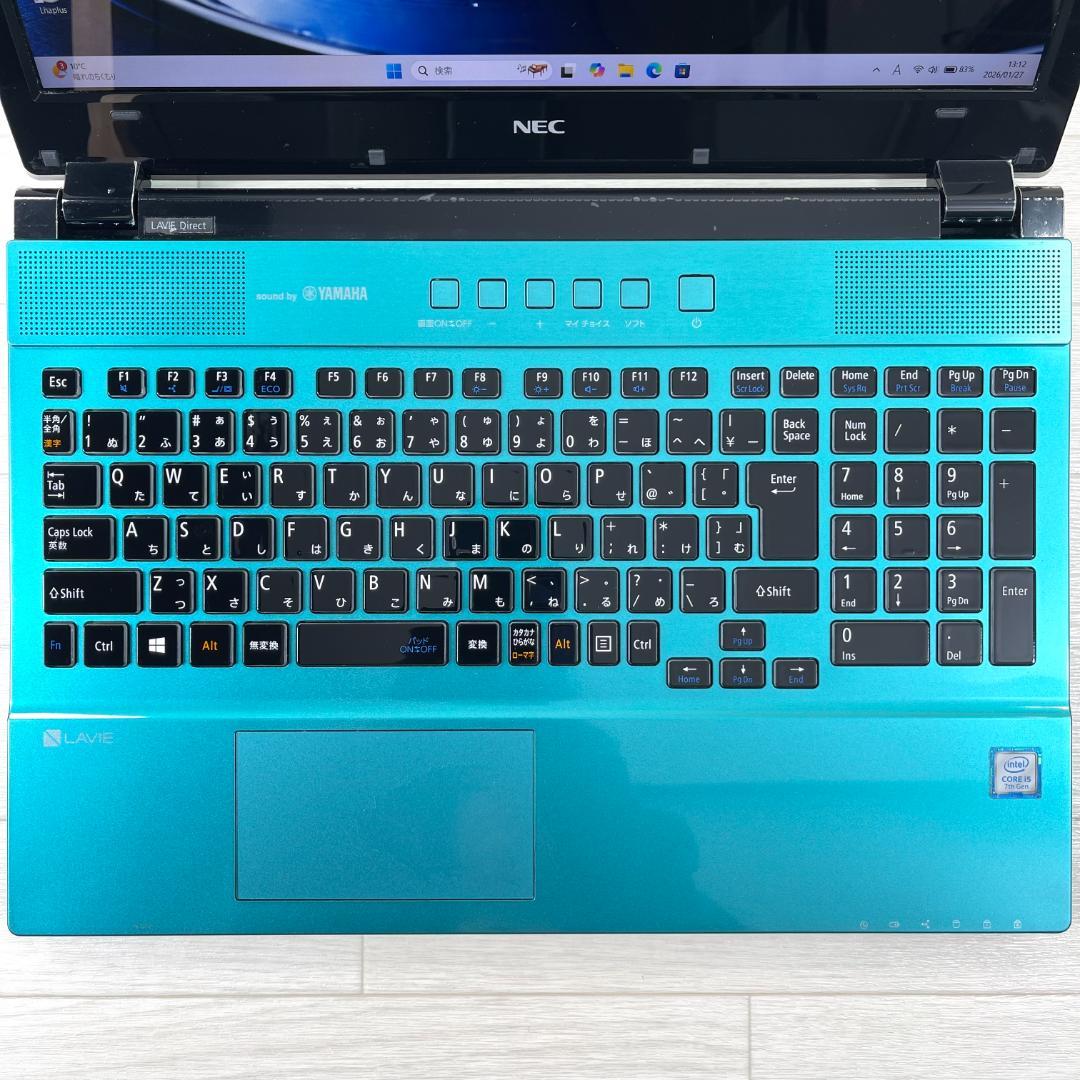 希少機種 NEC i5 SSD512＋HDD1T メモリ16 ノートパソコン