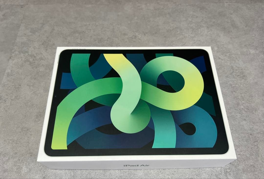 美品iPadAir 4世代97% (グリーン)+キーボード256GB WIFI