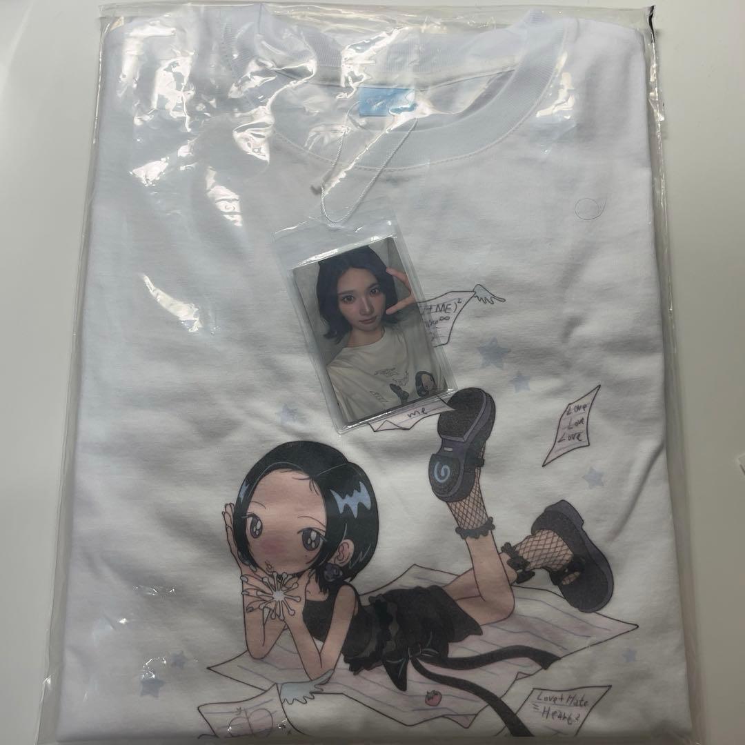 hearts2hearts FOCUS MD Tシャツ　新品未開封　ジウ