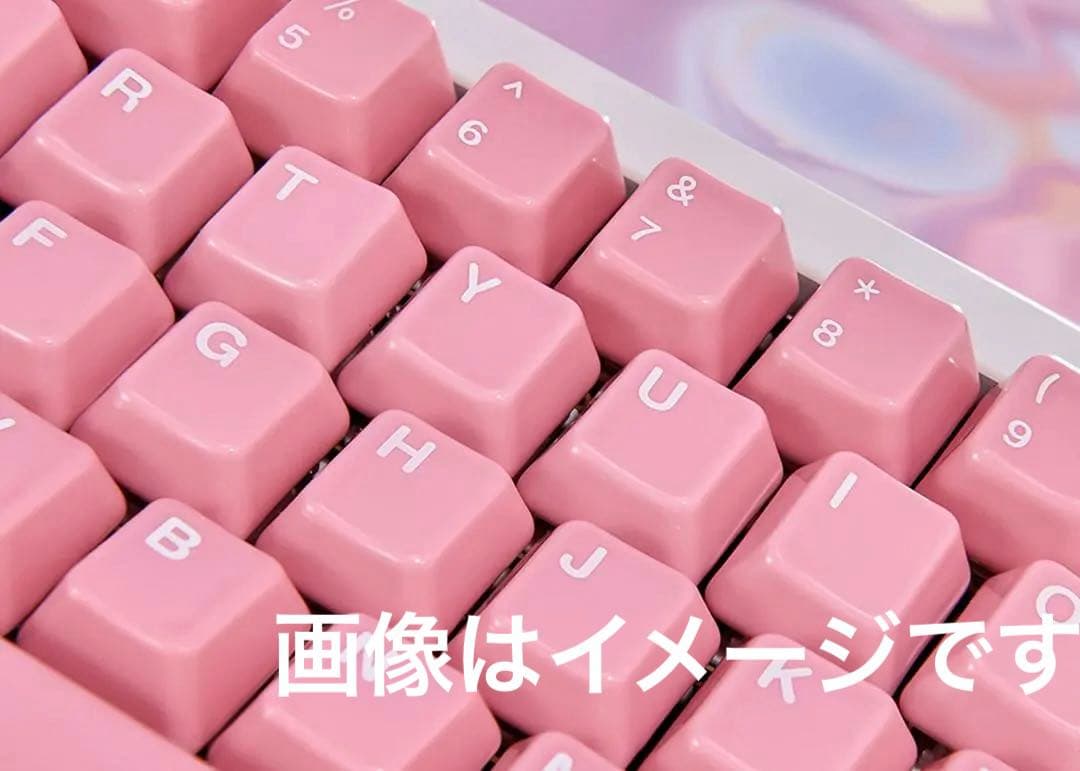 cerakey pink fullset v2 キーキャップ
