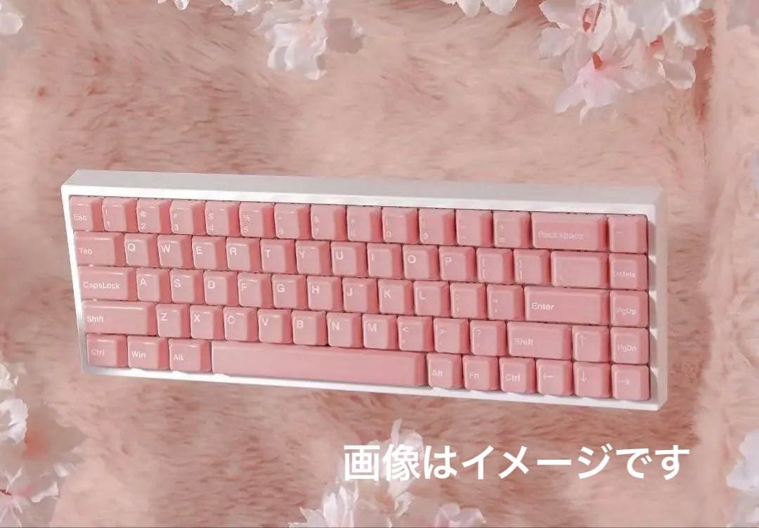 cerakey pink fullset v2 キーキャップ