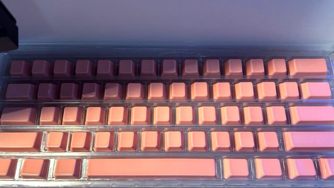 cerakey pink fullset v2 キーキャップ