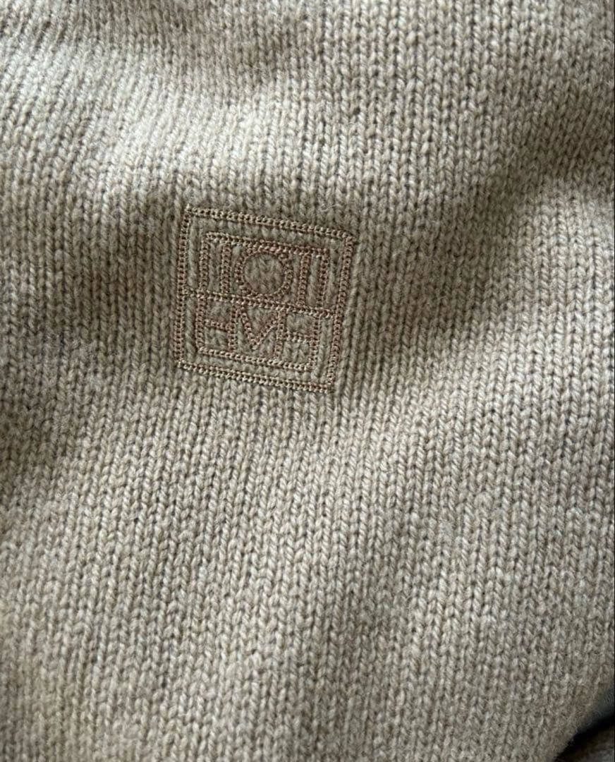 Totême ニットnogram Embroidery XSサイズ