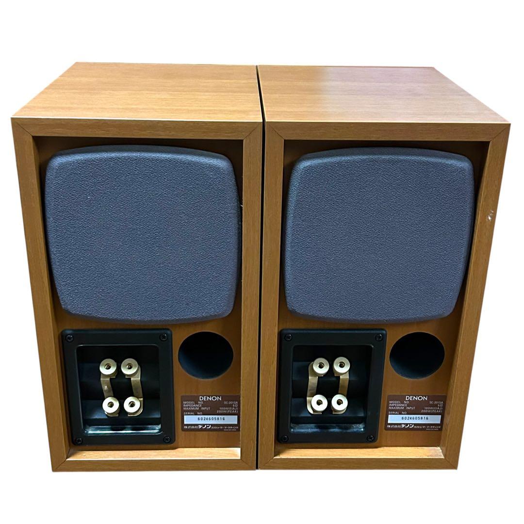 DENON デノン　SC-201SA シリアル同番　音出しok スピーカー
