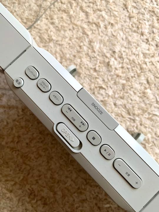 【廃盤】無印良品　ラジオ付きCDプレーヤー　DXD-N125M