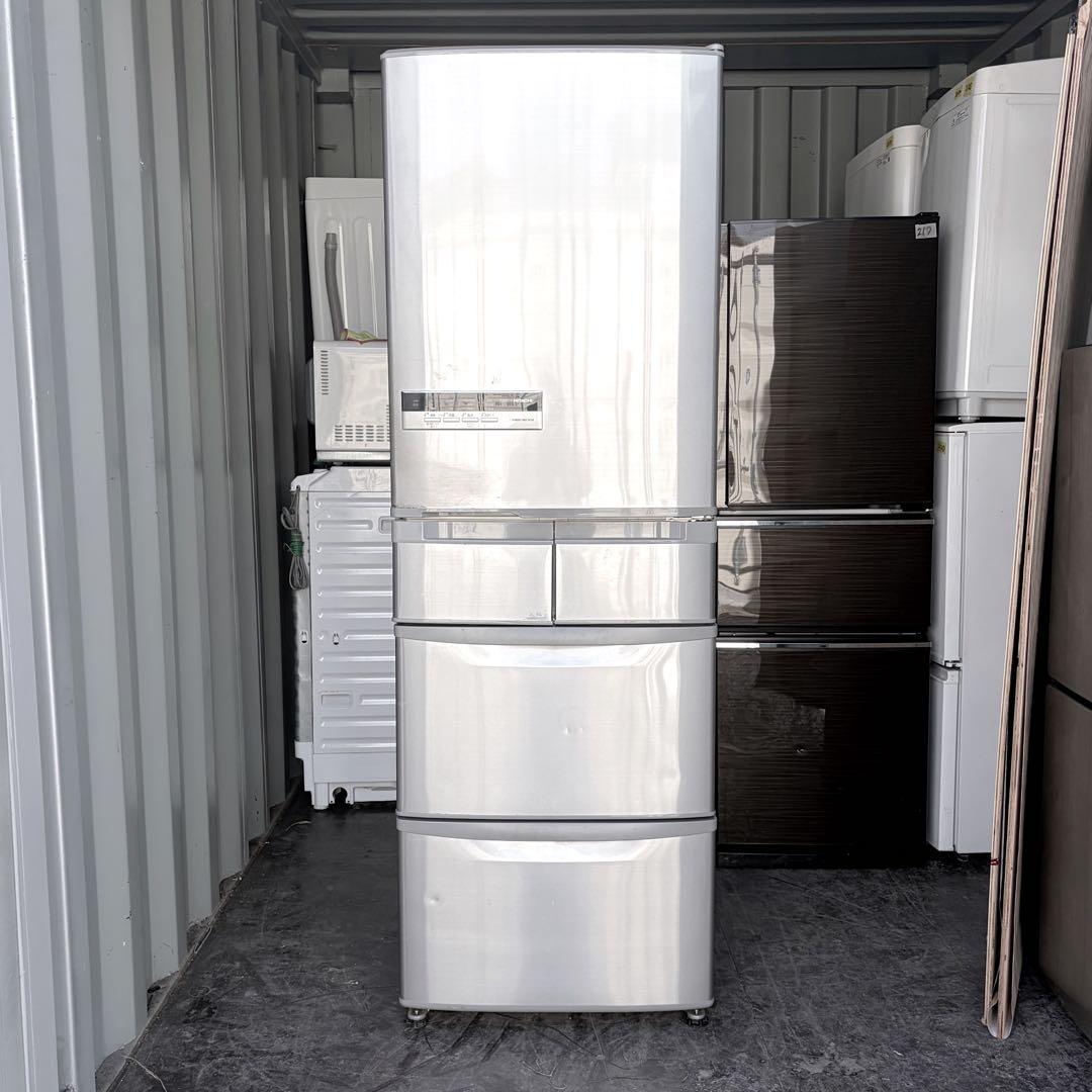 78運搬取付無料！ハイブライトステンレス純正日立大容量冷蔵庫！完動品超美品！