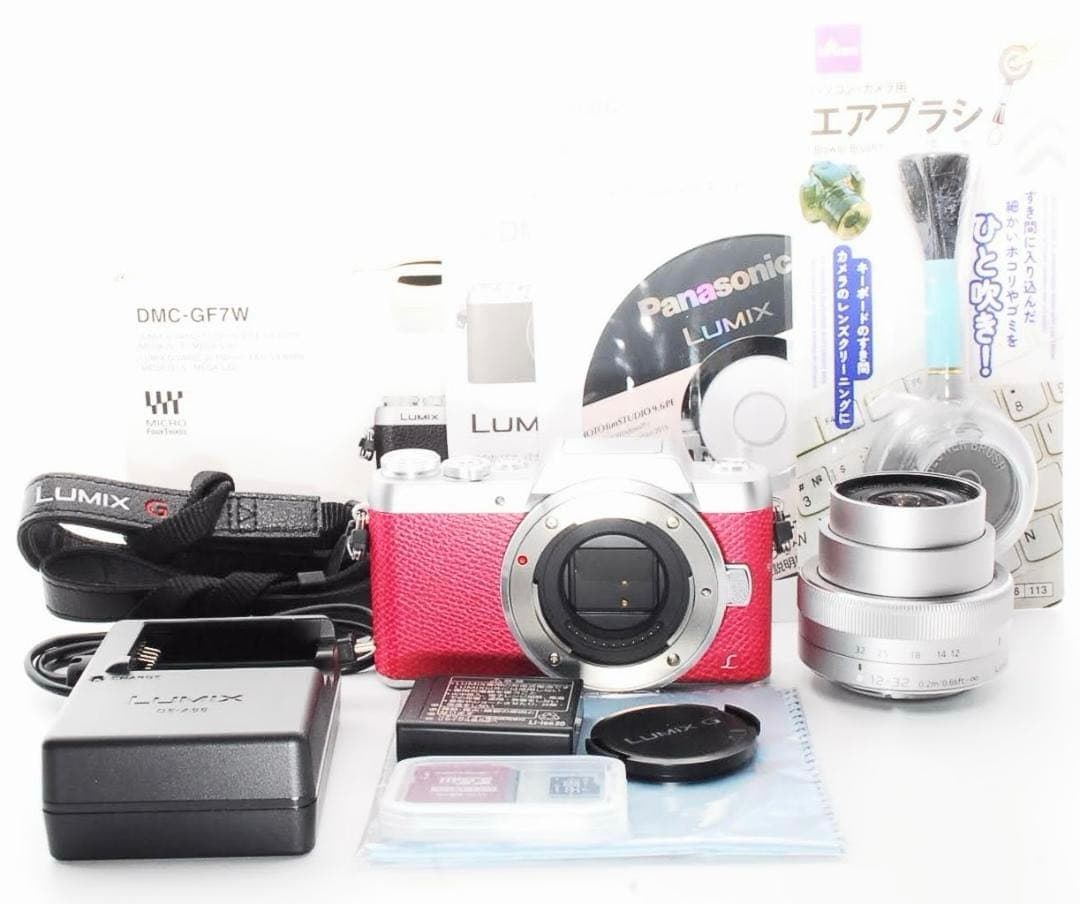 LUMIX GF7✨自撮り＆Wi-Fi ミラーレス一眼　初心者おすすめ
