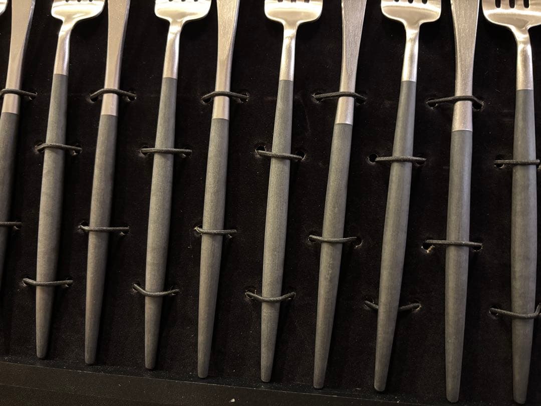 【未使用】Cutipol GOA ブラック GO024 カトラリーセット 24点