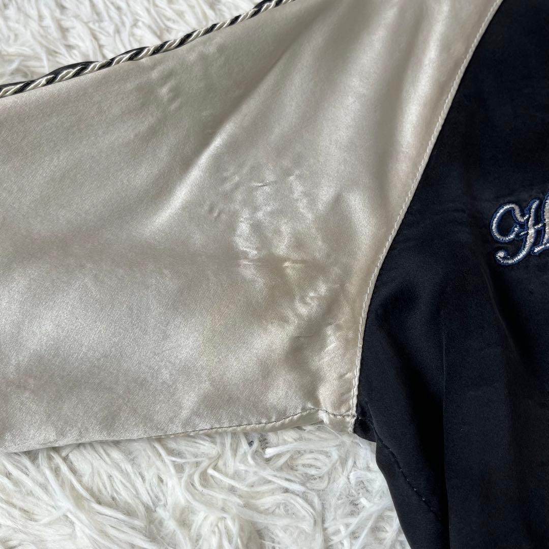 レア　ヒステリックグラマー　スカジャン　シルク　リバーシブル　ヒスガール　刺繍