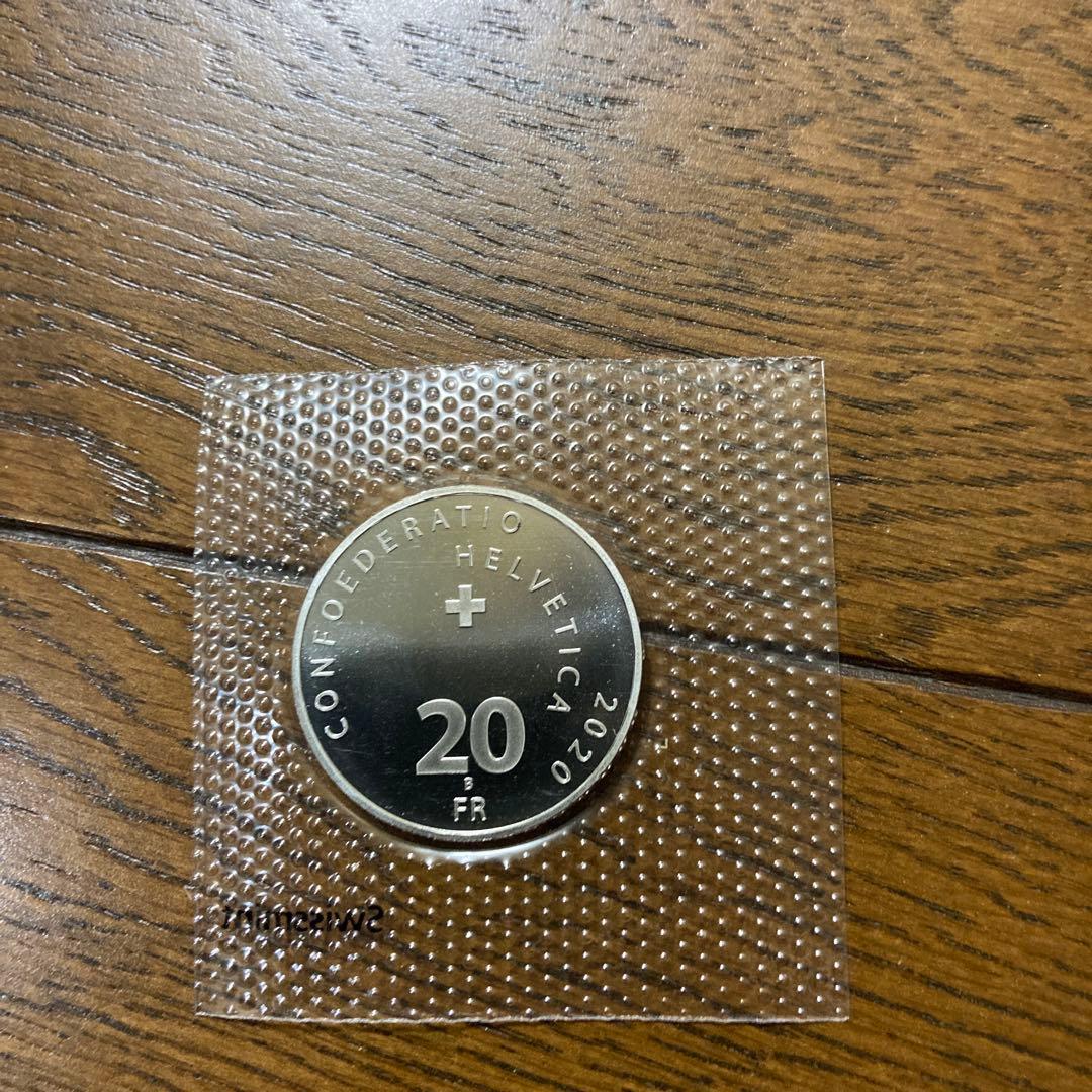 ロジャー・フェデラー 記念  銀貨／Roger Federer coin