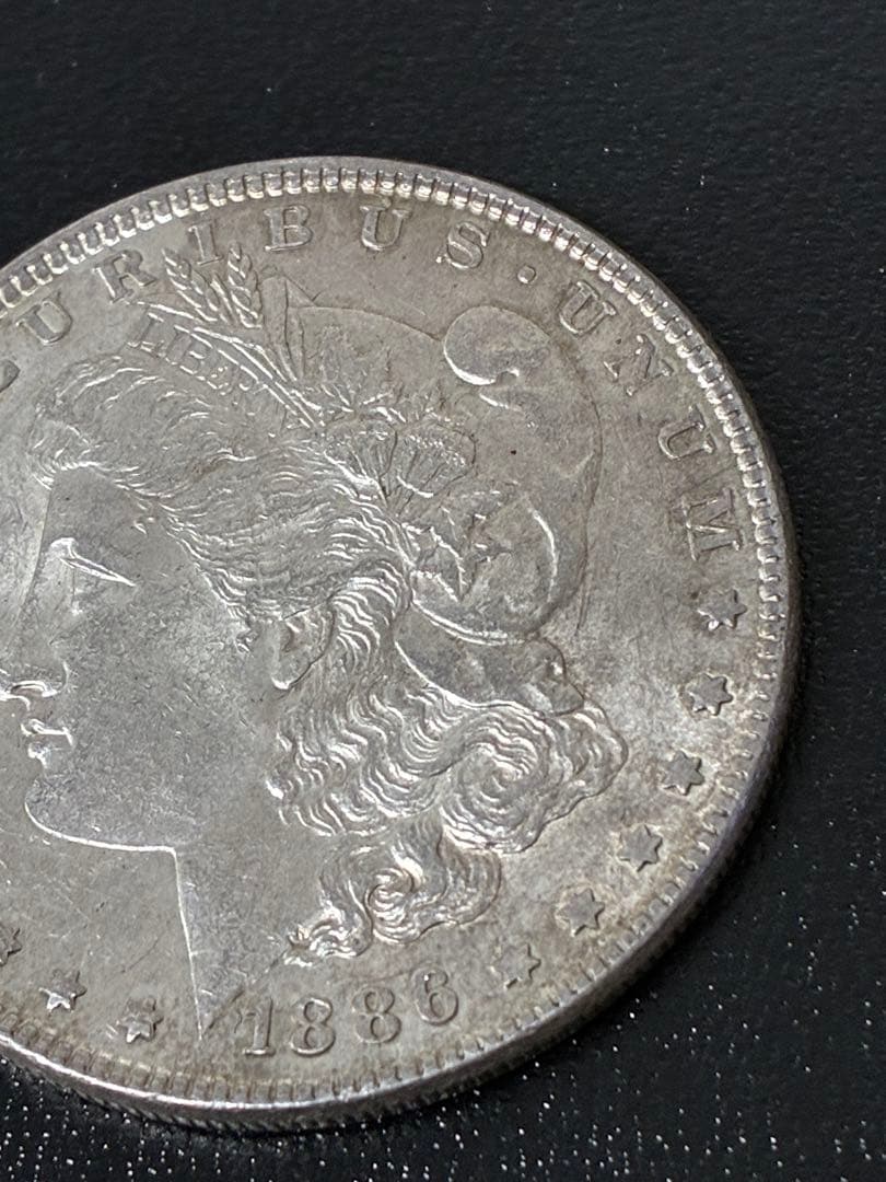 モルガンダラー銀貨　1886年