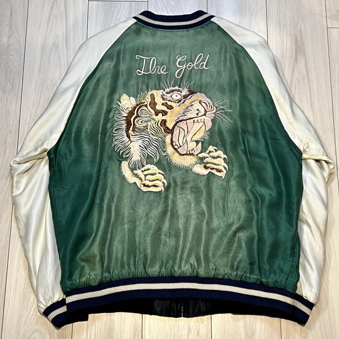 GOLD ゴールド ACETATE SOUVENIR JACKET L 新品同様
