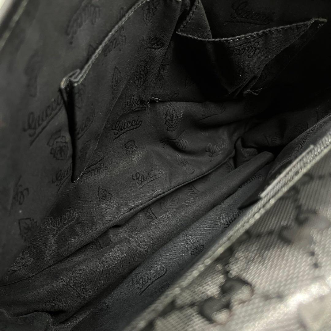 美品■GUCCI インプリメ メッセンジャーバッグ GG メタリック ショルダー