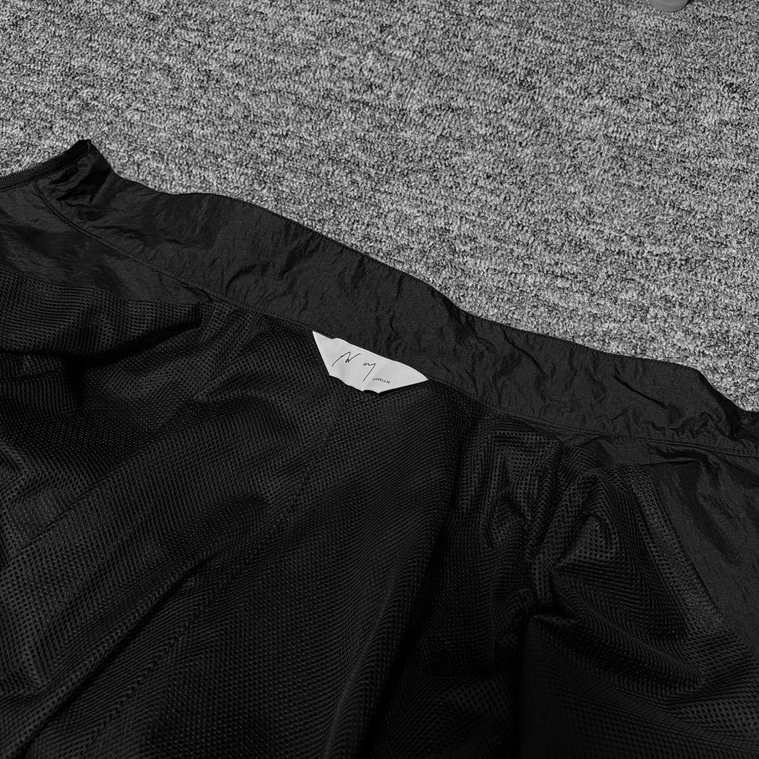 ANCELLM アンセルム NYLON KIMONO BLOUSON 2 黒