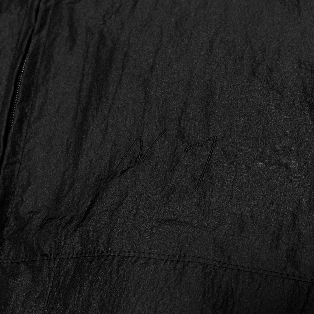 ANCELLM アンセルム NYLON KIMONO BLOUSON 2 黒