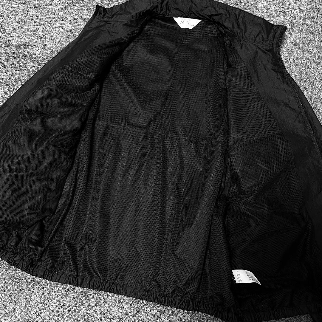 ANCELLM アンセルム NYLON KIMONO BLOUSON 2 黒