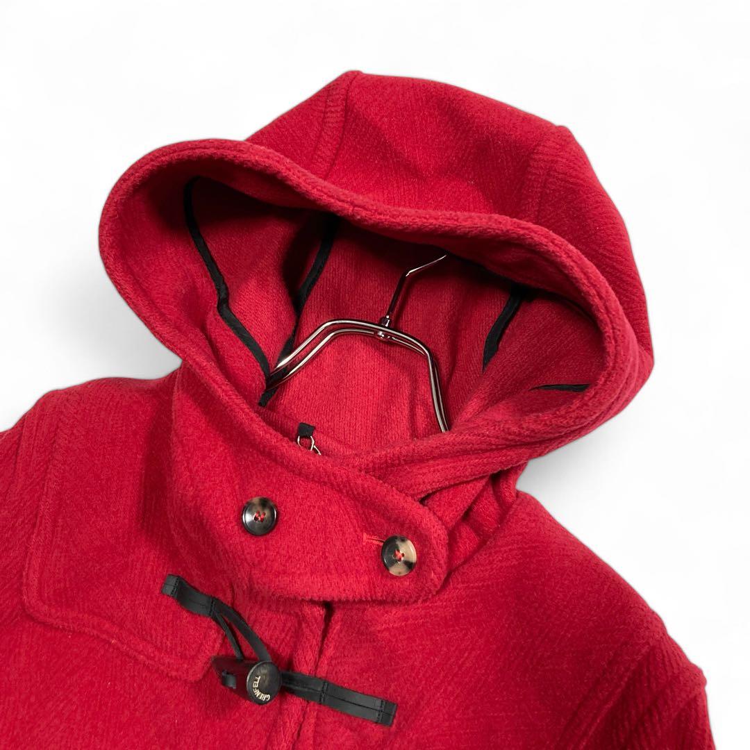 【美品】GRENFELL × BRAHMIN ダッフルコート 赤 英国製