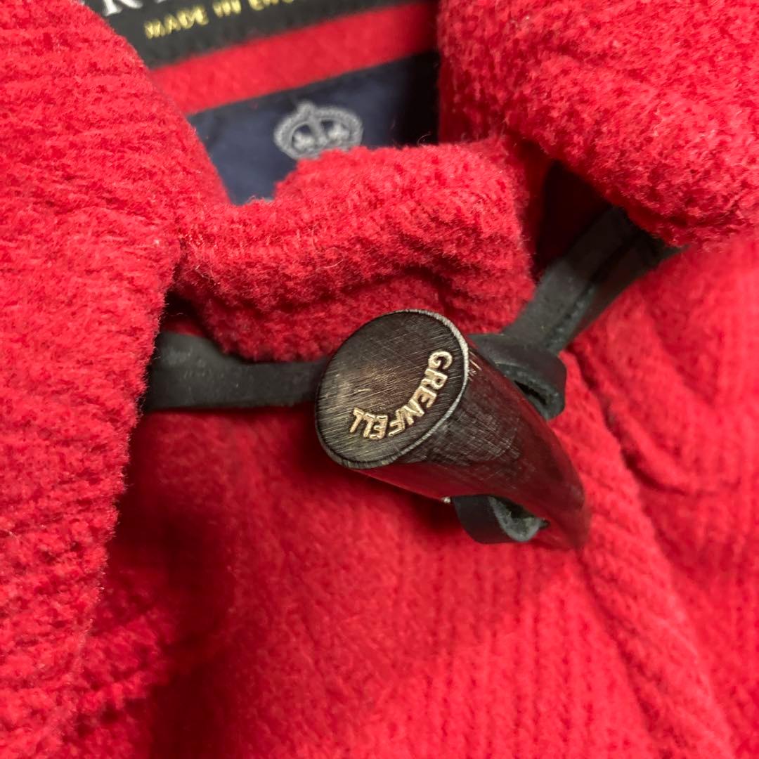 【美品】GRENFELL × BRAHMIN ダッフルコート 赤 英国製