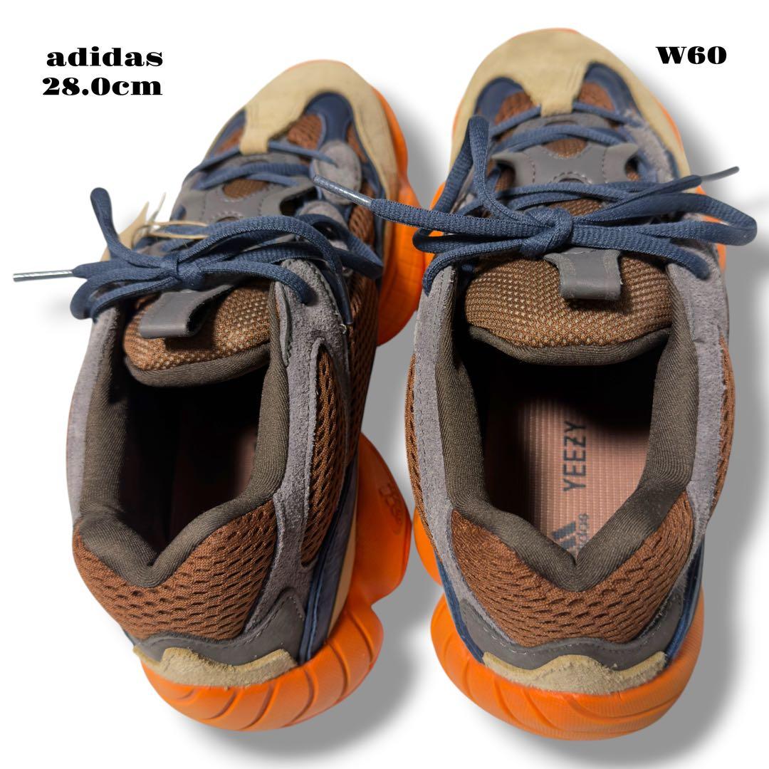 ★限定出品★ adidas YEEZY 500 ENFLAME 28 オレンジ橙