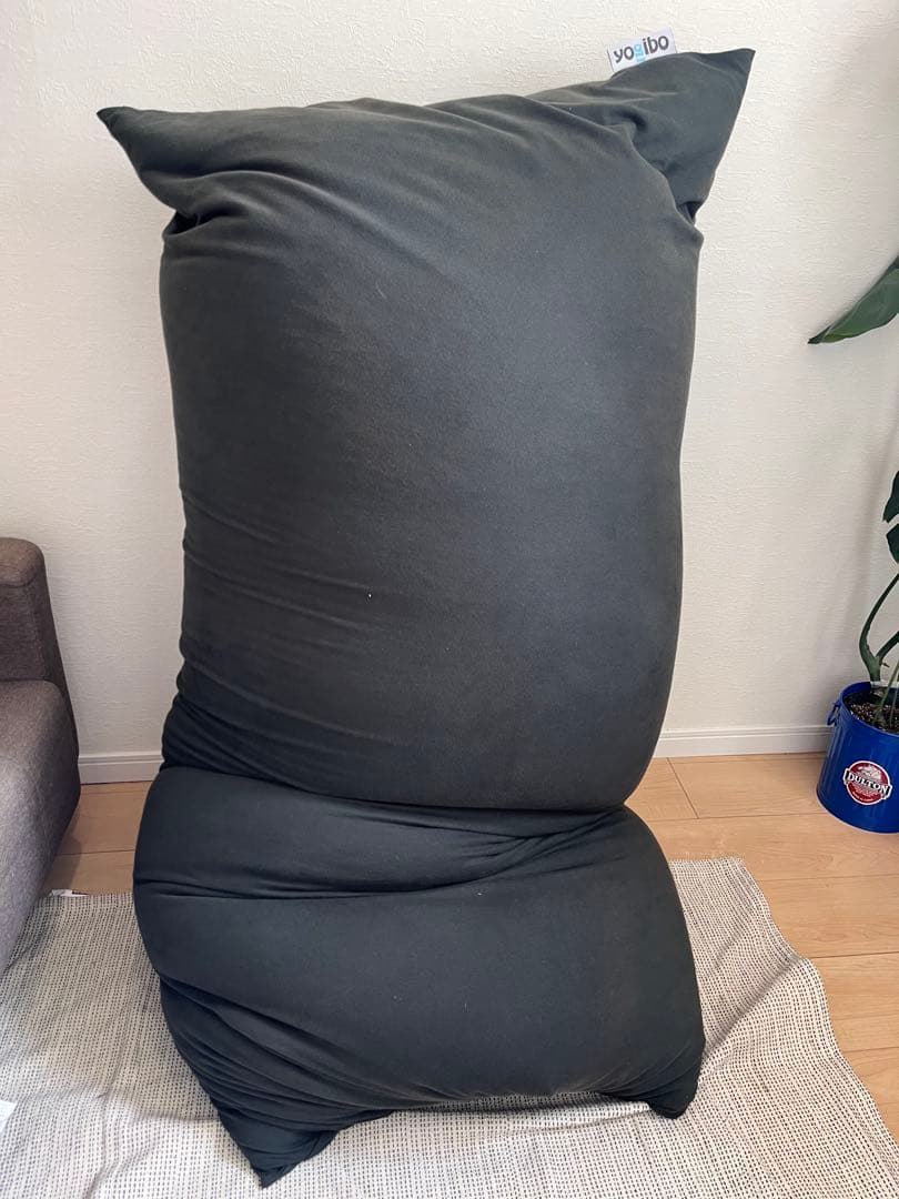 【在庫処分セール】快適リラックス☆Yogibo MAX ダークグレー 美品