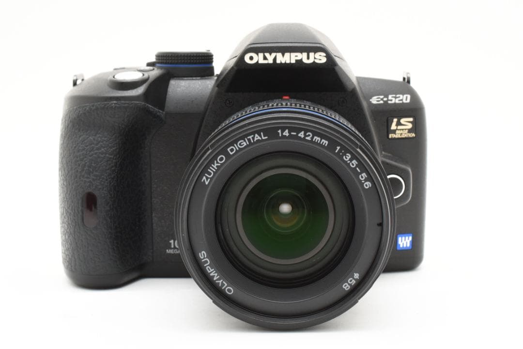 ★美品★オリンパス E-520 14-42 レンズセット #19426