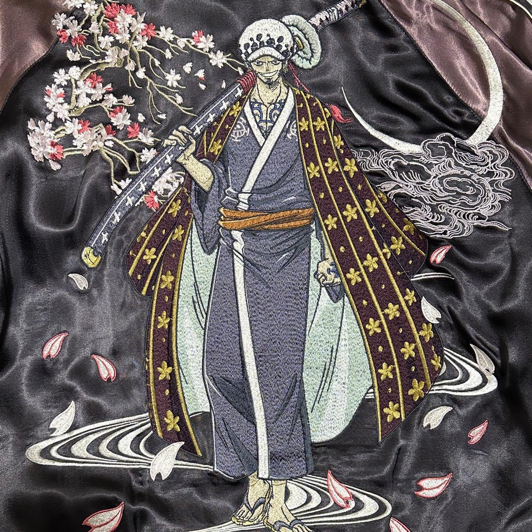 専用★希少✨ロー　ワンピース　スカジャン　テンストライク　リバーシブル　刺繍