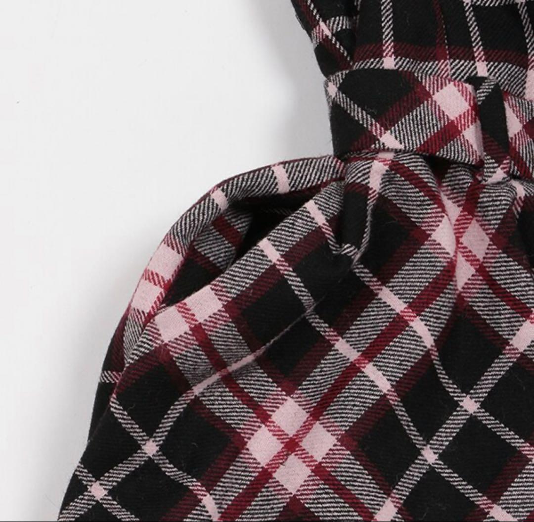 kate spade new york ミュージアムチェックジャンパースカート