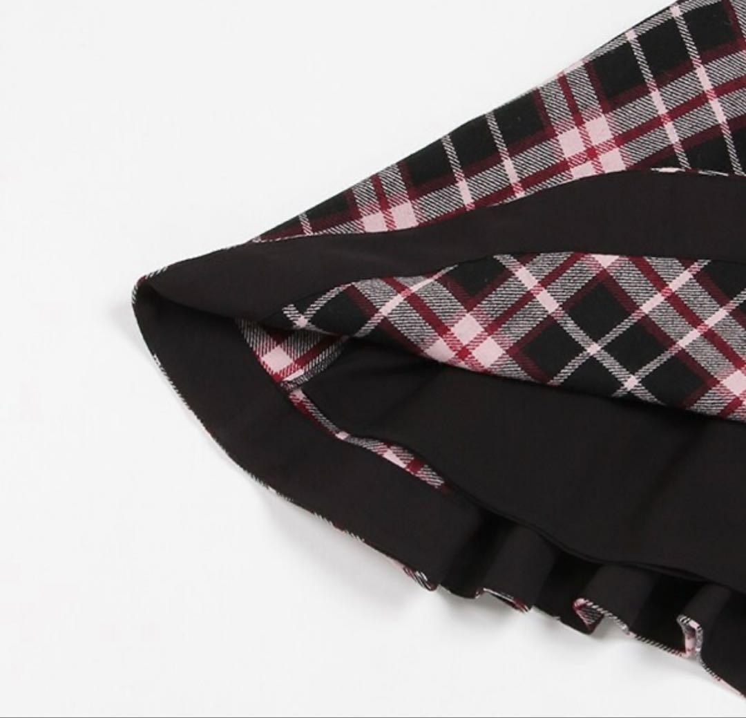 kate spade new york ミュージアムチェックジャンパースカート