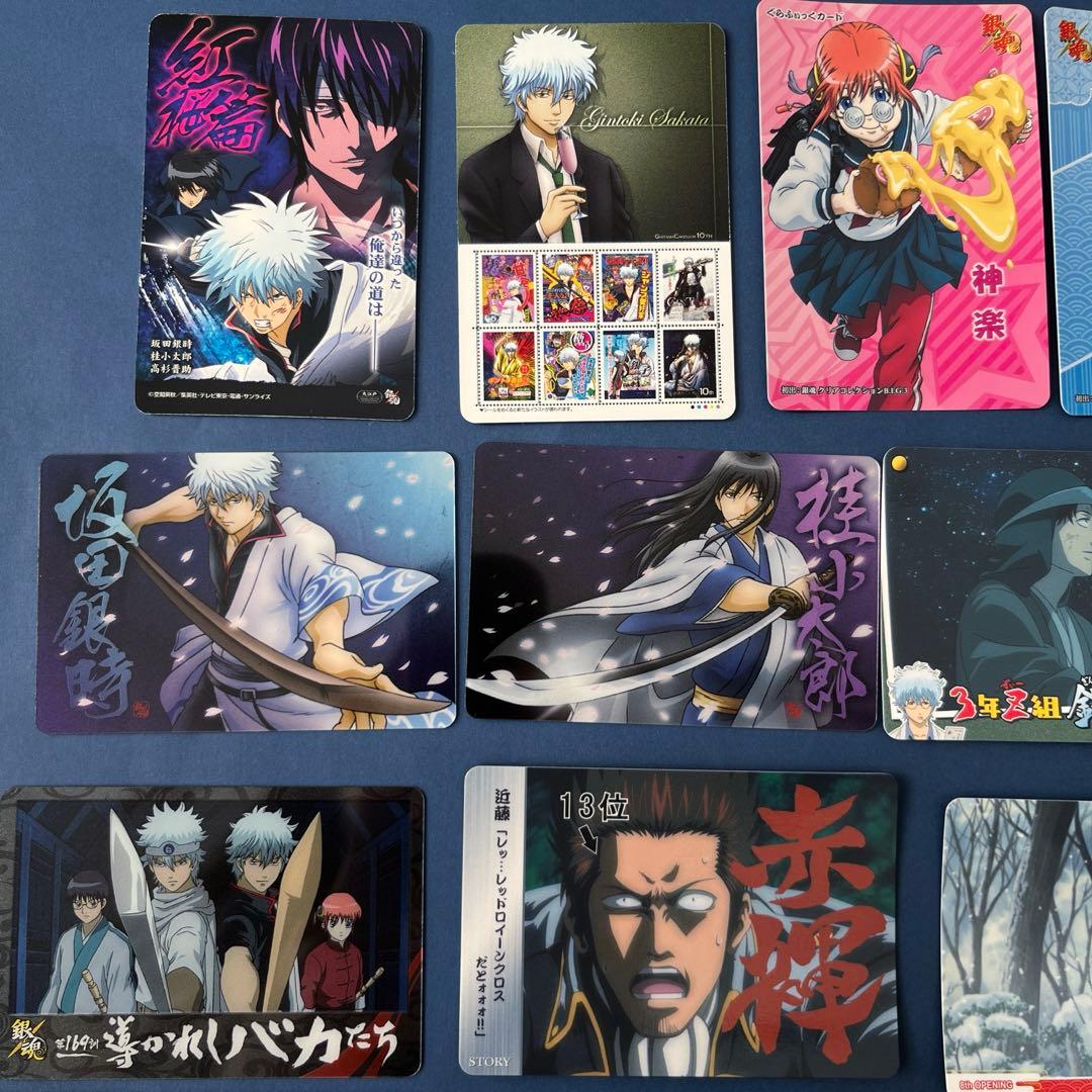 19枚　銀魂　カード　まとめ売り　カードガム　ぐらふぃっくカード