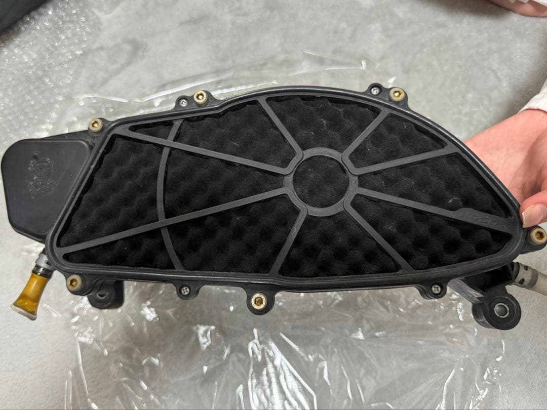 シグナス4型5型用　シンヤ製✖️koso 大容量エアクリーナー　廃盤